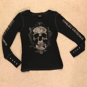Ladies H-D Long Sleeve Dealer Tee